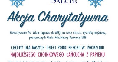 Akcja dla dzieci z dystrofią mięśniową Akcja dla dzieci z dystrofią mięśniową