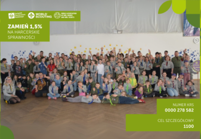 Przekaż 1,5% podatku na harcerskie sprawności