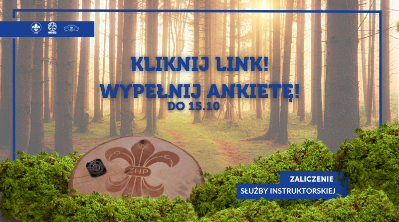 Zaliczenie służby instruktorskiej